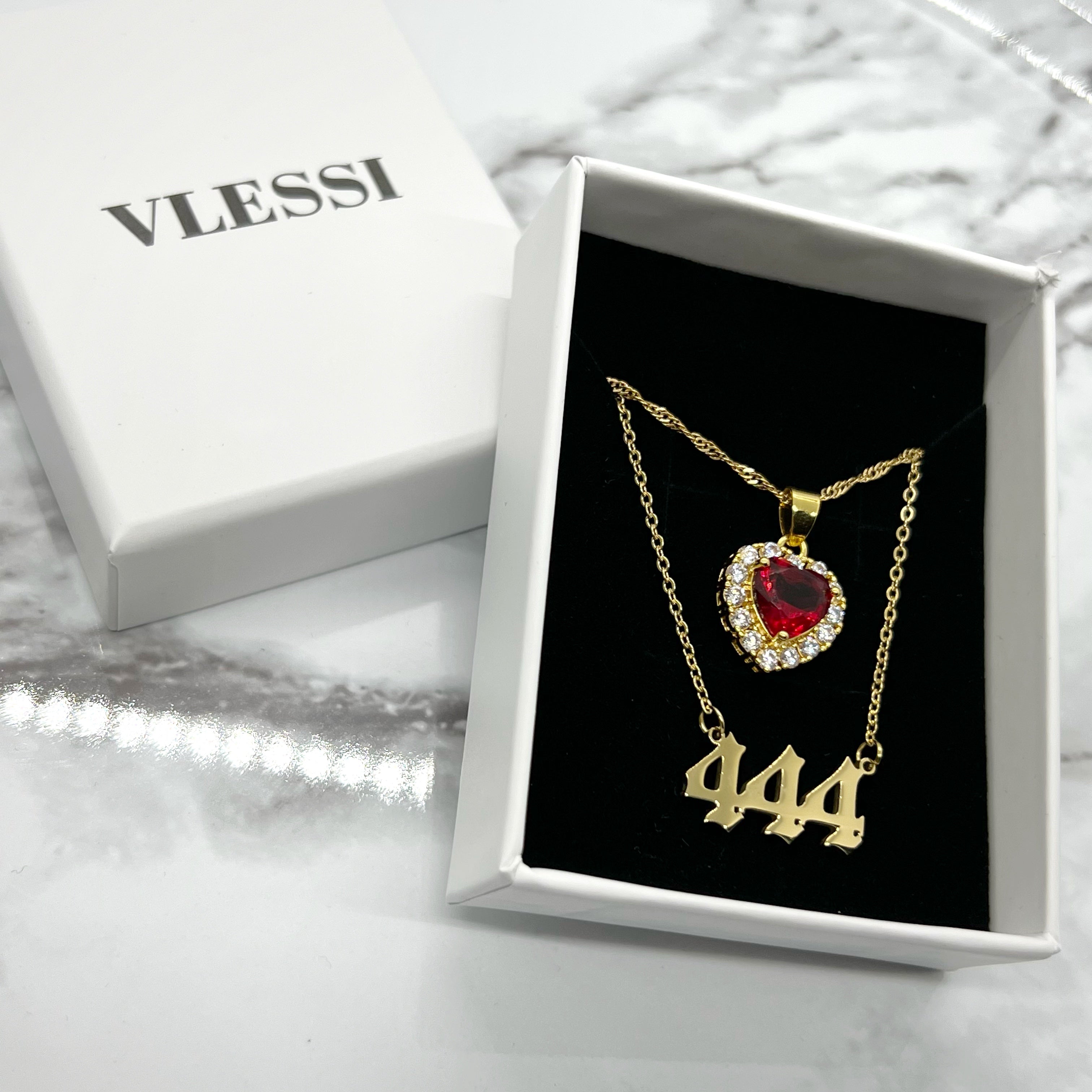 Angel Numbers Necklace '18k Gold Plated'